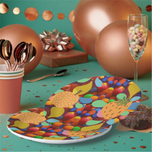 bunt pappteller