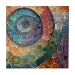 bunt und modern fliese