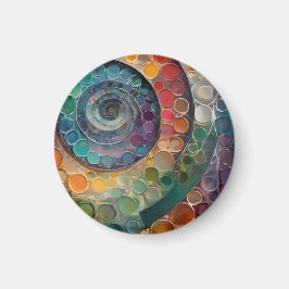 bunt und modern magnet