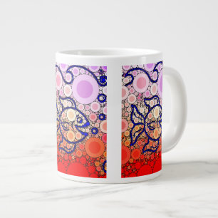 Bunt unter dem Seesprudelnden Jumbo-Tasse