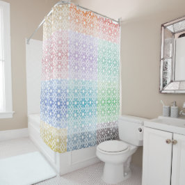 Bunt Vorhang für die Dusche