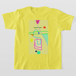Bunte abstrakte Kunst 9 T-Shirt
