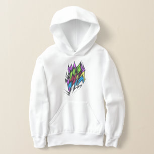 Bunte Abstrakte Tribale Tattoo-Kunst Hoodie