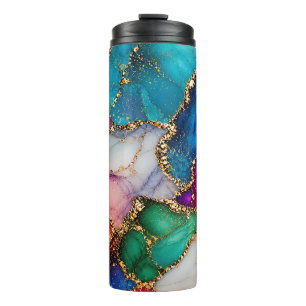 Bunte Alkohol-Tinte Thermosbecher