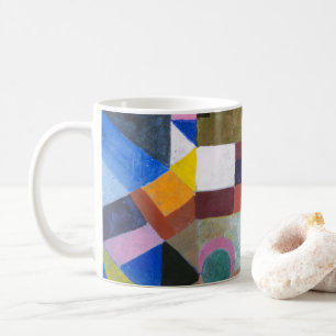 Bunte Architektur von Paul Klee, Abstrakte Kunst Kaffeetasse