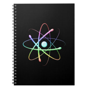 Bunte Aussenseiter-Geschenke des Atom- Notizblock