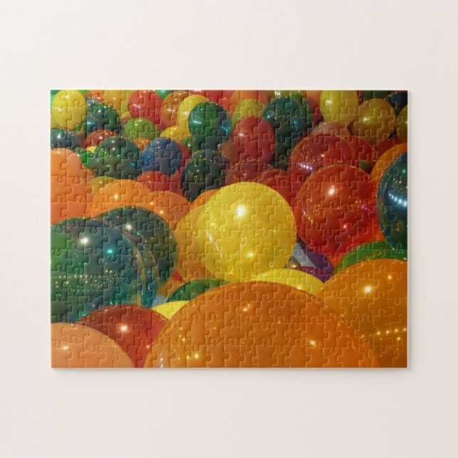 Bunte Ballons Party Design (Horizontal)