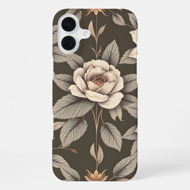 Bunte Blume iPhone 16 Plus Hülle (Rückseite)