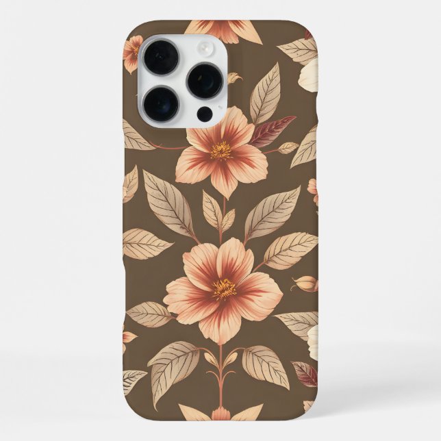 Bunte Blume iPhone 16 Pro Max Hülle (Rückseite)