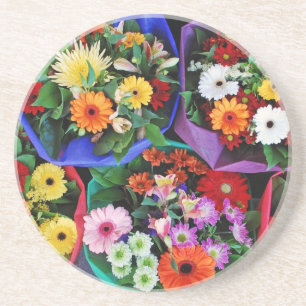 Bunte Blume Untersetzer