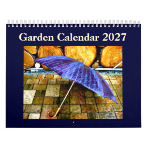 Bunte Blumen Naturgartenkalender 2027 Kalender