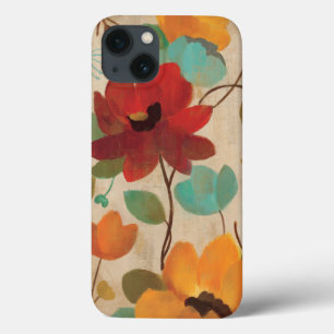 Bunte Blumen und Knospen Case-Mate iPhone Hülle