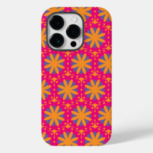 bunte Blumenkreisformen Case-Mate iPhone 14 Pro Hülle