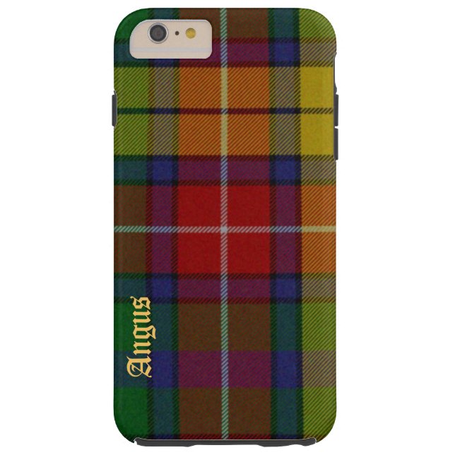 Bunte BuchananTartan karierte iPhone 6 Plusfall Case-Mate iPhone Hülle (Rückseite)