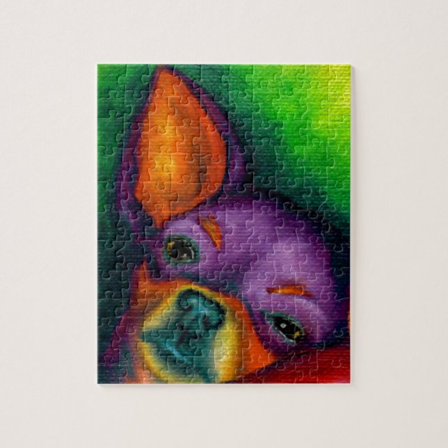 Bunte Chihuahua (Vertikal)