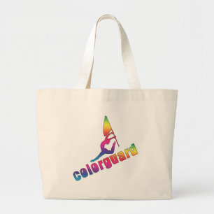 Bunte colorguard Taschentasche Jumbo Stoffbeutel