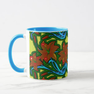 bunte Combo-Tasse, 3D-Tasse für digitales Design, Tasse