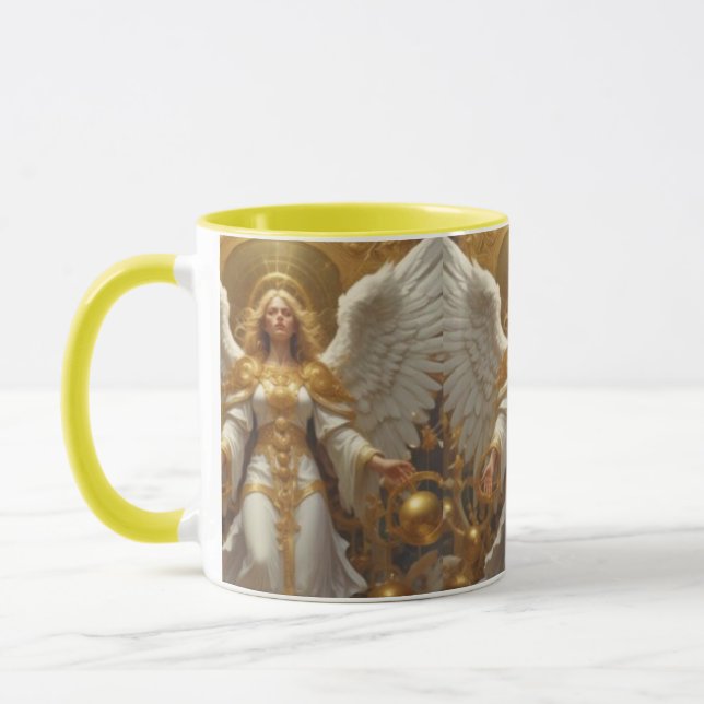 bunte Combo-Tasse, 3D-Tasse für digitales Design,  Tasse (Links)