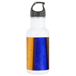Bunte Crayons Edelstahlflasche