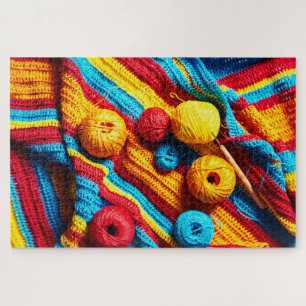 bunte Crochet Craft Thread Yarn-Arbeit