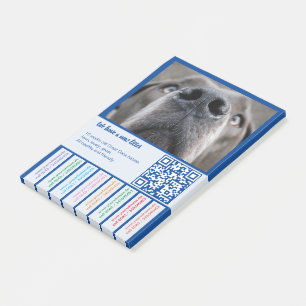 Bunte Dänische Welpen zu verkaufen Post-it Klebezettel