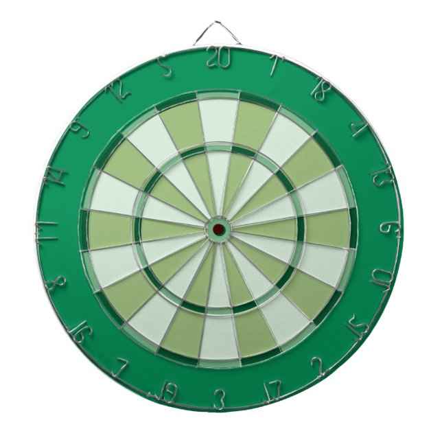 Bunte Dartscheibe im Grün (vorne)