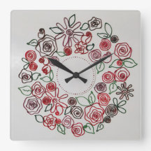 bunte Draht-Blumen-Ornamente