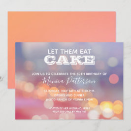 Bunte Einladungen zur Geburtstagsparty