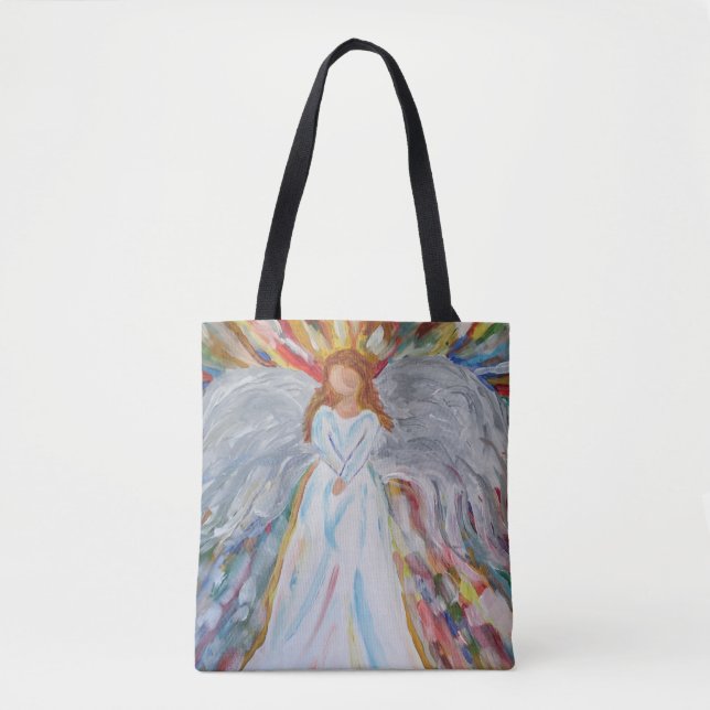 Bunte Engels-Taschen-Tasche Tasche (Vorderseite)