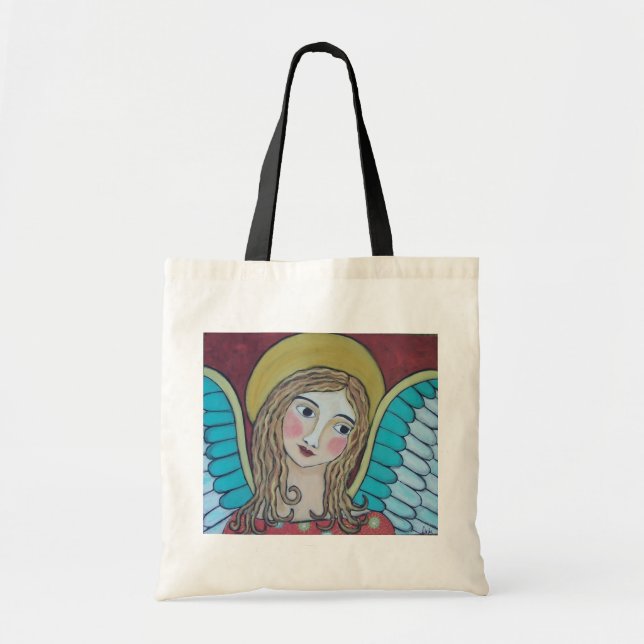 BUNTE ENGELS-TASCHEN-TASCHE TRAGETASCHE (Vorne)