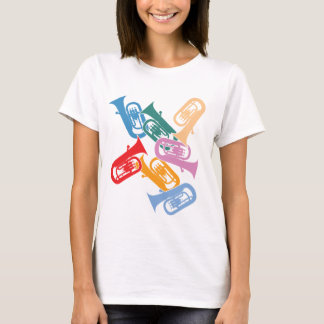 Bunte Euphoniums T-Shirt