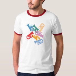 Bunte Euphoniums T-Shirt