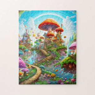Bunte Fantasy Magie Surreal Land