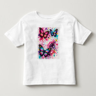 Bunte Fantasy-Straßenkunst-Style Kleinkind T-shirt