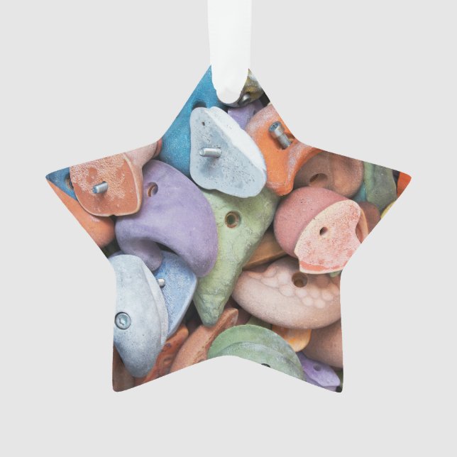 Bunte Felsen-Wand-Zubehöre Ornament (Vorderseite)