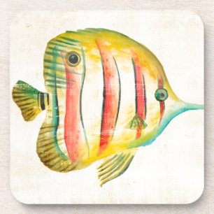 Bunte Fische Getränkeuntersetzer