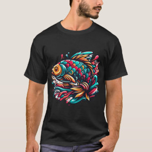 Bunte Fische T-Shirt
