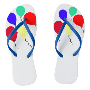 Bunte Flying Balloons Flip Flops