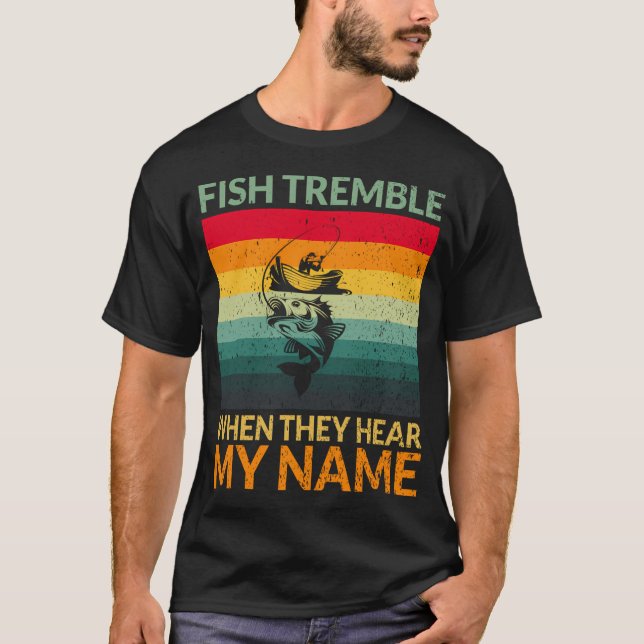 Bunte Forellenzeit am Bergbach T-Shirt (Vorderseite)