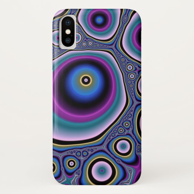 Bunte Fraktalkunst Case-Mate iPhone Hülle (Rückseite)
