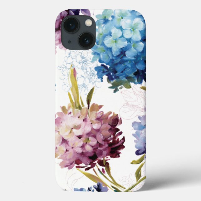 Bunte Frühlingsblumen Case-Mate iPhone Hülle (Rückseite)
