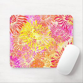Bunte Frühlingsblumen Mousepad