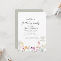 Bunte Frühlingsfeier Wildblume