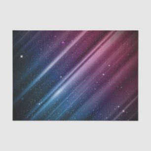 Bunte Galaxie Seidenpapier
