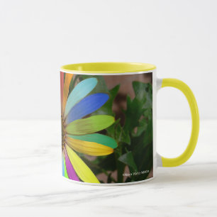 Bunte Gänseblümchen-Kaffee/Tee-Tasse Tasse