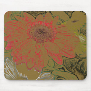 Bunte Gänseblümchen Mousepad