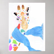 Bunte Giraffe