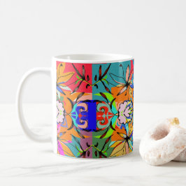 Bunte Glück-Tasse Kaffeetasse