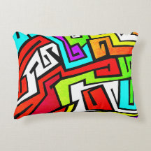 Bunte Graffitiillustration