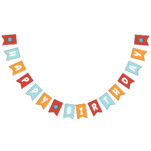 Bunte Gumball-Themenparty Gumball Party Wimpelkette